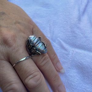 Freshwater pearl ring. Size 8